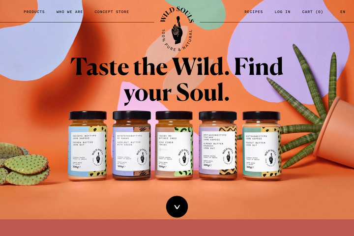 Wild Souls website preview